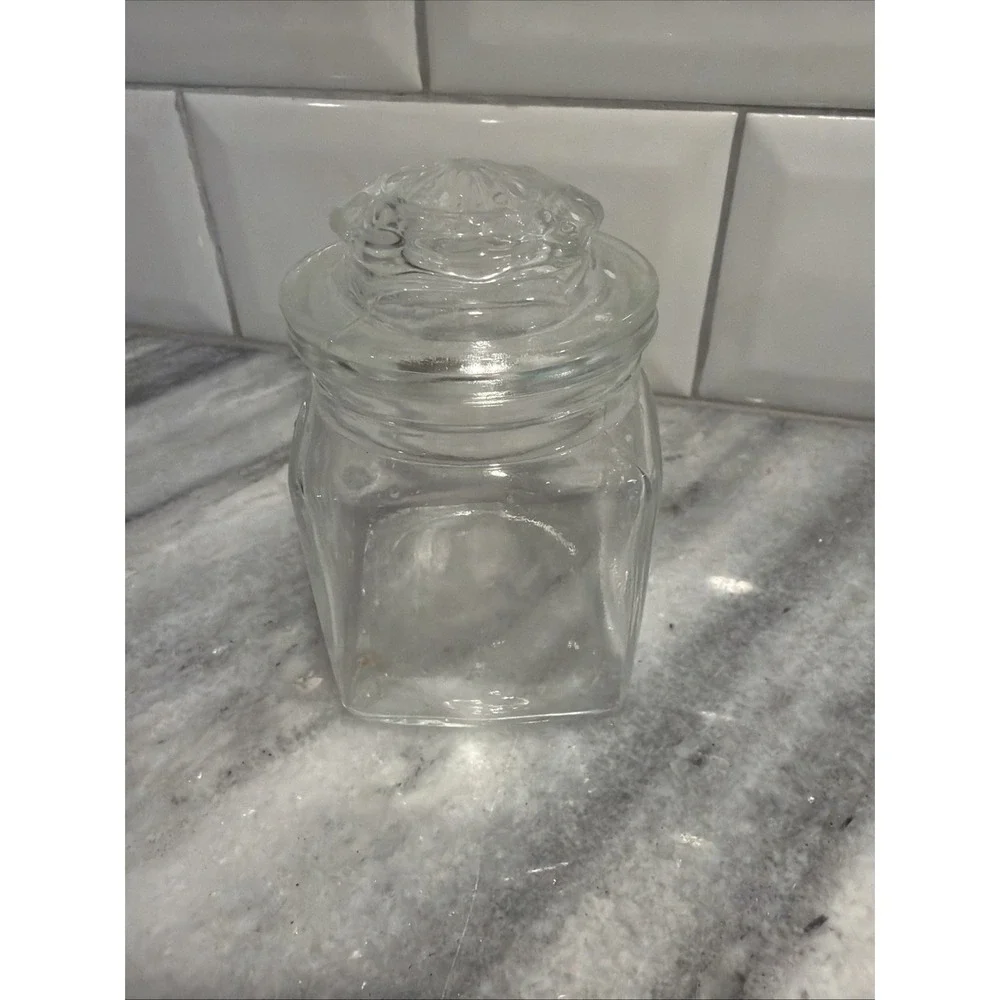 Vintage Clear Glass 4